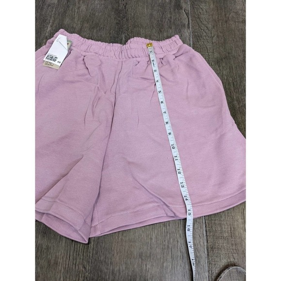 NWT H&M Sport Active Sweat Shorts Size Small Women's Pink - Picture 6 of 7